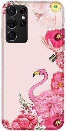 Casegadget Etui Nadruk Różowy Flaming Samsung Galaxy S21 Ultra (1000000555356)