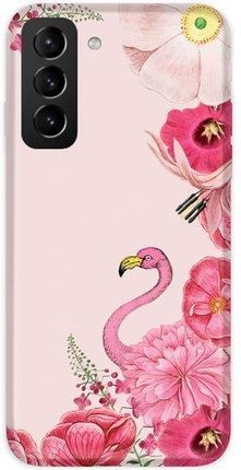 Casegadget Etui Nadruk Różowy Flaming Samsung Galaxy S21 Plus (1000000557930)