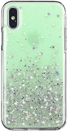 Wozinsky Star Glitter błyszczące etui z brokatem iPhone 12 mini zielony