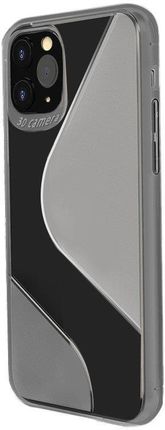 Hurtel S-Case elastyczne Huawei P40 Lite / Nova 7i / Nova 6 SE czarny