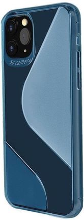Hurtel S-Case elastyczne Huawei P40 Lite E niebieski