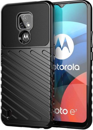 Hurtel Thunder Case Motorola Moto E7 czarny