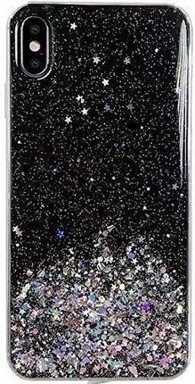 Wozinsky Star Glitter błyszczące etui z brokatem Xiaomi Mi 10T Lite czarny