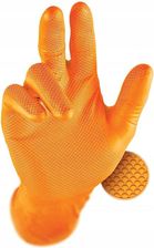 Zdjęcie Grippaz Rękawice Nitrylowe Rękawiczki Orange Xl - Pszów