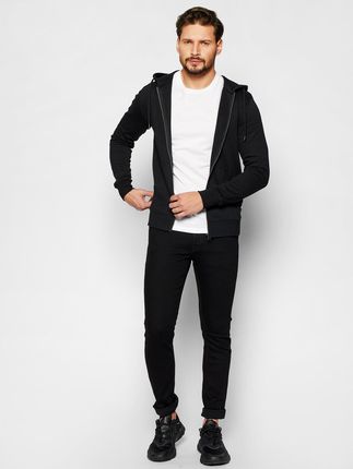 Jack&Jones Bluza Basic 12181901 Czarny Regular Fit - zdjęcie 2