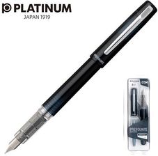 Zdjęcie Platinum Pióro Wieczne Prefounte Graphite Blue M Granatowe - Górowo Iławeckie