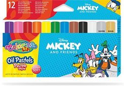 Zdjęcie Patio Pastele Olejne Colorino Kids Trójkątne 12 Kolorów Mickey - Wilamowice