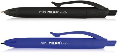 Milan Dlugopis P1 Rubber Touch Mini Czarny