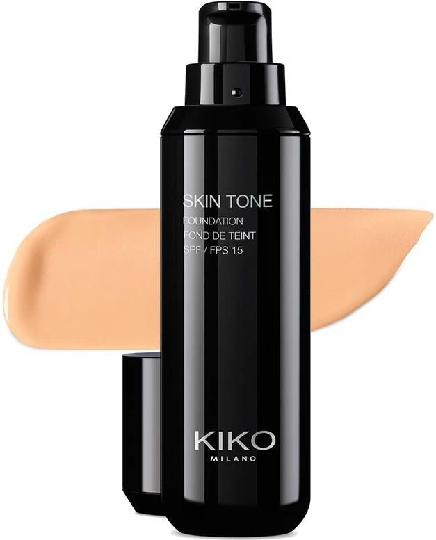 KIKO Milano Skin Tone Foundation rozświetlający podkład we fluidzie SPF