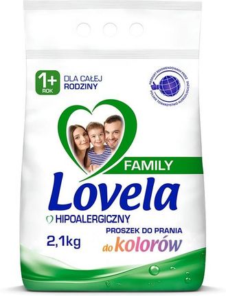 Lovela Family Proszek do Prania Color 2x2,1kg (2x28 prań)