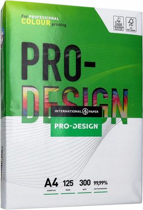 International Paper Papier Ksero A4 300G Satyna Prodesign (125)