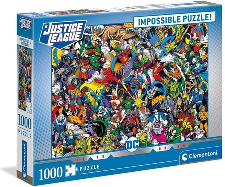 Clementoni Puzzle 1000El. Impossible Puzzle Dc Komiks 39599