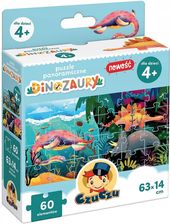 Bright Junior Media Puzzle 60El. Panoramiczne Dinozaury 4+