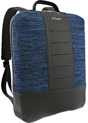 S.T. DUPONT JET MILLENNIUM Black Blue Backpack Plecak