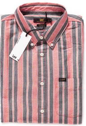 LEE BUTTON DOWN BURNED RED L880NELB