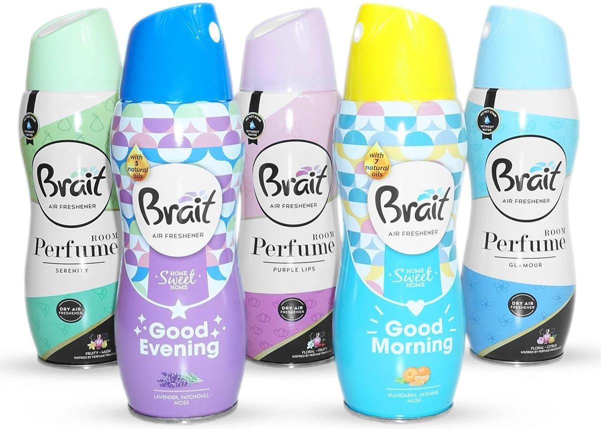 Brait Odświeżacz Shape 5 Zapachów Wybór 300ML - Opinie i atrakcyjne ceny na Ceneo.pl