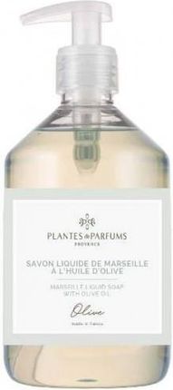 Plantes&Parfums Provence Tradycyjne Mydełko Marsylskie Olive Oliwkowe 500Ml