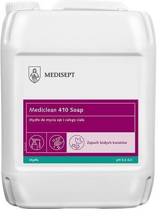 Medisept Mediclean 410 Soap Mydło W Płynie Do Mycia Rąk I Całego Ciała 5L