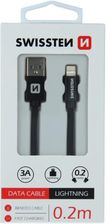 SWISSTEN przewód USB-C/Lightning 0,2 m, czarny (71523101)