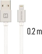 SWISSTEN przewód USB-C/Lightning 0,2 m, srebrny (71523103)