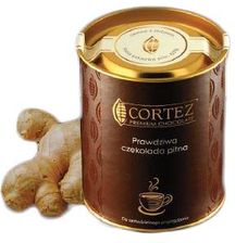 Zdjęcie Cortez Czekolada Pitna Ciemna Z Imbirem 200G - Kraśnik