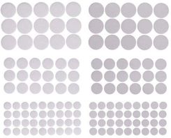 Zdjęcie Dpcraft Rzep Samoprzylepny Kółka Mix 69szt. Biały - Kraków