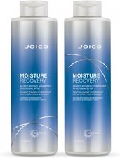 Joico Moisture Recovery nawilżający zestaw do włosów przesuszonych, normalnych i grubych szampon 1000ml, odżywka 1000ml