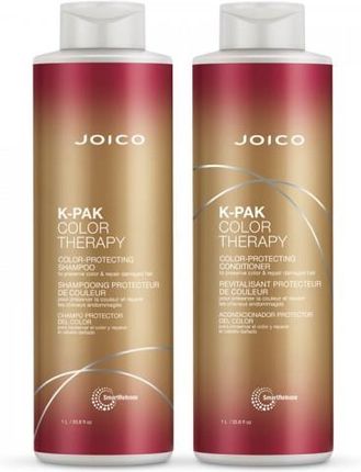 Joico K-Pak Color Therapy zestaw do włosów farbowanych szampon 1000ml, odżywka 1000ml