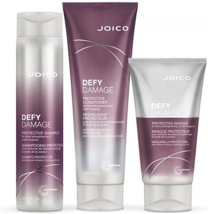 Joico Defy Damage zestaw do włosów zniszczonych szampon, odżywka, maska