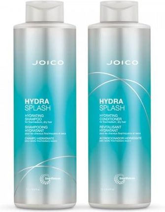 Joico HydraSplash zestaw do włosów przesuszonych, cienkich i kruchych szampon 1000ml, odżywka 1000ml