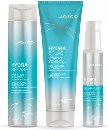 Joico HydraSplash zestaw do włosów przesuszonych, cienkich i kruchych szampon, odżywka, krem
