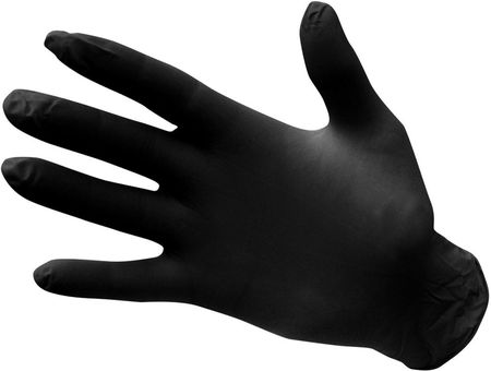 Portwest Jednorazowe Rękawice Nitrylowe Niepudrowane A925 (100Szt) Czarny L