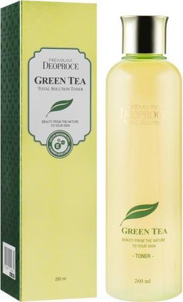 Deoproce Nawilżający Tonik Do Twarzy Z Zieloną Herbatą Premium Greentea Total Solution Toner 260Ml
