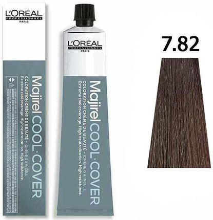 L'Oreal Professionnel Majirel Cool Cover Farba do włosów 7.82 Blond mokka opalizujący 50ml