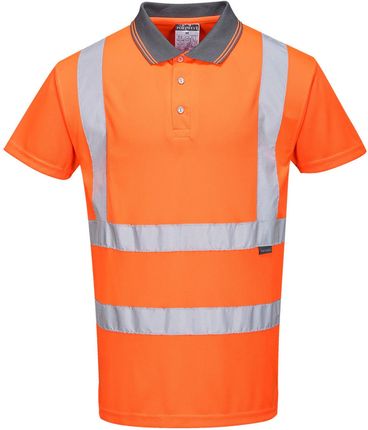 Portwest Koszulka Ostrzegawcza Polo Ris Rt22 Pomarańczowy 5Xl