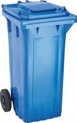 Pojemnik kosz na śmieci odpady Wave 120L niebieski