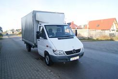 Zdjęcie mercedes sprinter 313 skrzyniowy z plandeką - Nowy Dwór Gdański