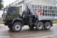 Zdjęcie Star MAN 266 6x6 HDS DŹWIG ŻURAW HMF 2220 K5 ENERG - Przysucha