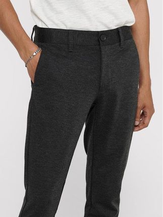 ONLY & SONS Spodnie materiałowe Mark 22010209 Szary Slim Fit - zdjęcie 2