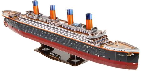 Nivo Puzzle 3D Titanic Duży Statek 81Cm 116 El