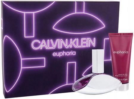 Calvin Klein Euphoria Woda Perfumowana 100 ml + Balsam Do Ciała 100 ml