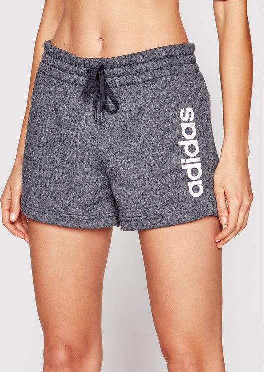 Adidas Szorty sportowe Essentials Logo GM5529 Szary Slim Fit - Ceny i  opinie - Ceneo.pl