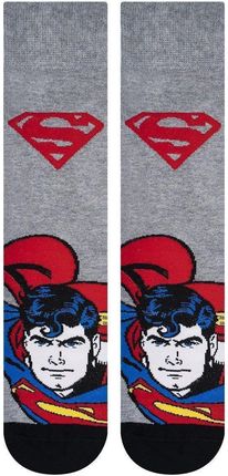 Skarpetki męskie DC Comics Superman wesołe kolorowe Walentynki