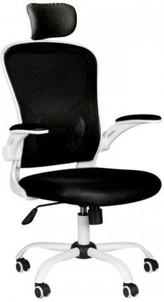 Fotel Biurowy Max Comfort 73H Biało Czarny