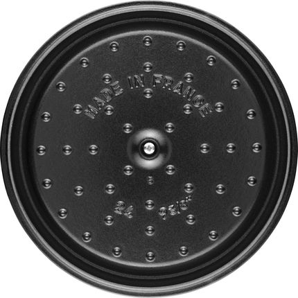 Staub Garnek żeliwny La Cocotte 1,7L biała trufla (405014090) - zdjęcie 4