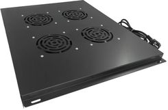 Zdjęcie Alantec Panel Wentylacyjny Dachowy 4 Wentylatory Do Szaf 800X800 Kolor Czarny (SAFR4800800C) - Jeziorany