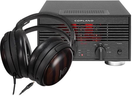 Audio-Technica ATH-AWKT Kokutan + Copland DAC 215 Czarny