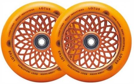 Root Industries Lotus 110mm Kółka Do Hulajnogi Wyczynowej 2-Pak Radiant Orange