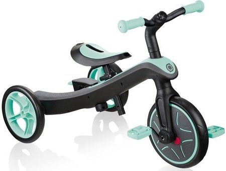 Globber Rowerek 4W1 Trójkołowy Biegowy Wózek Explorer Trike Mint - zdjęcie 5