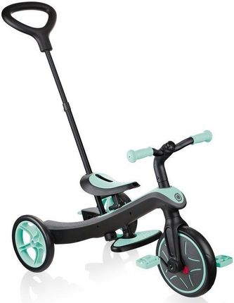 Globber Rowerek 4W1 Trójkołowy Biegowy Wózek Explorer Trike Mint - zdjęcie 6